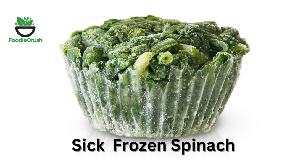 fresh frozen with spinach products recalled