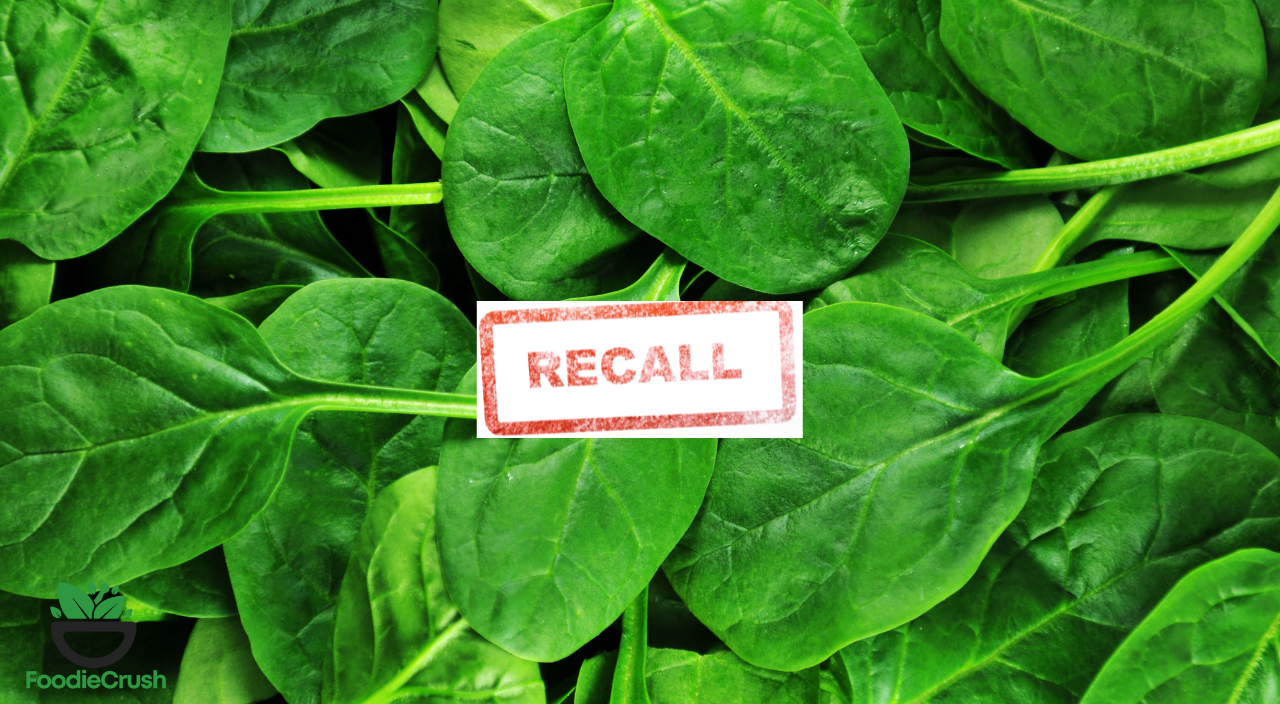 fresh frozen with spinach products recalled