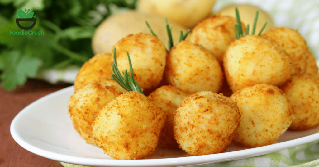 cheesy  potato balls recipe 